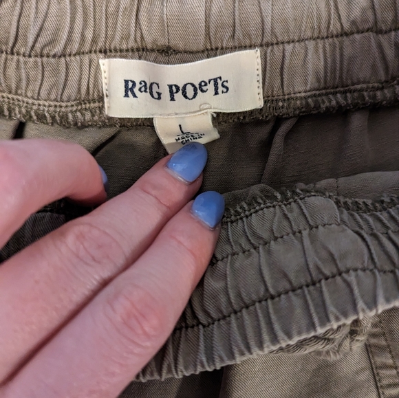 Rag Poets Woven Shorts - Picture 3 of 3